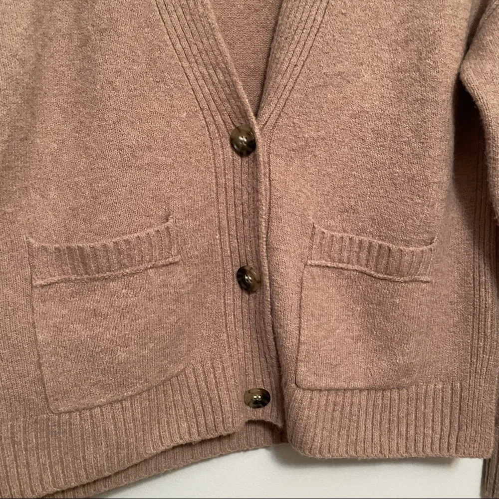 J. Crew Supersoft Sweat Wool Alpaca Blend Sweater Cardigan